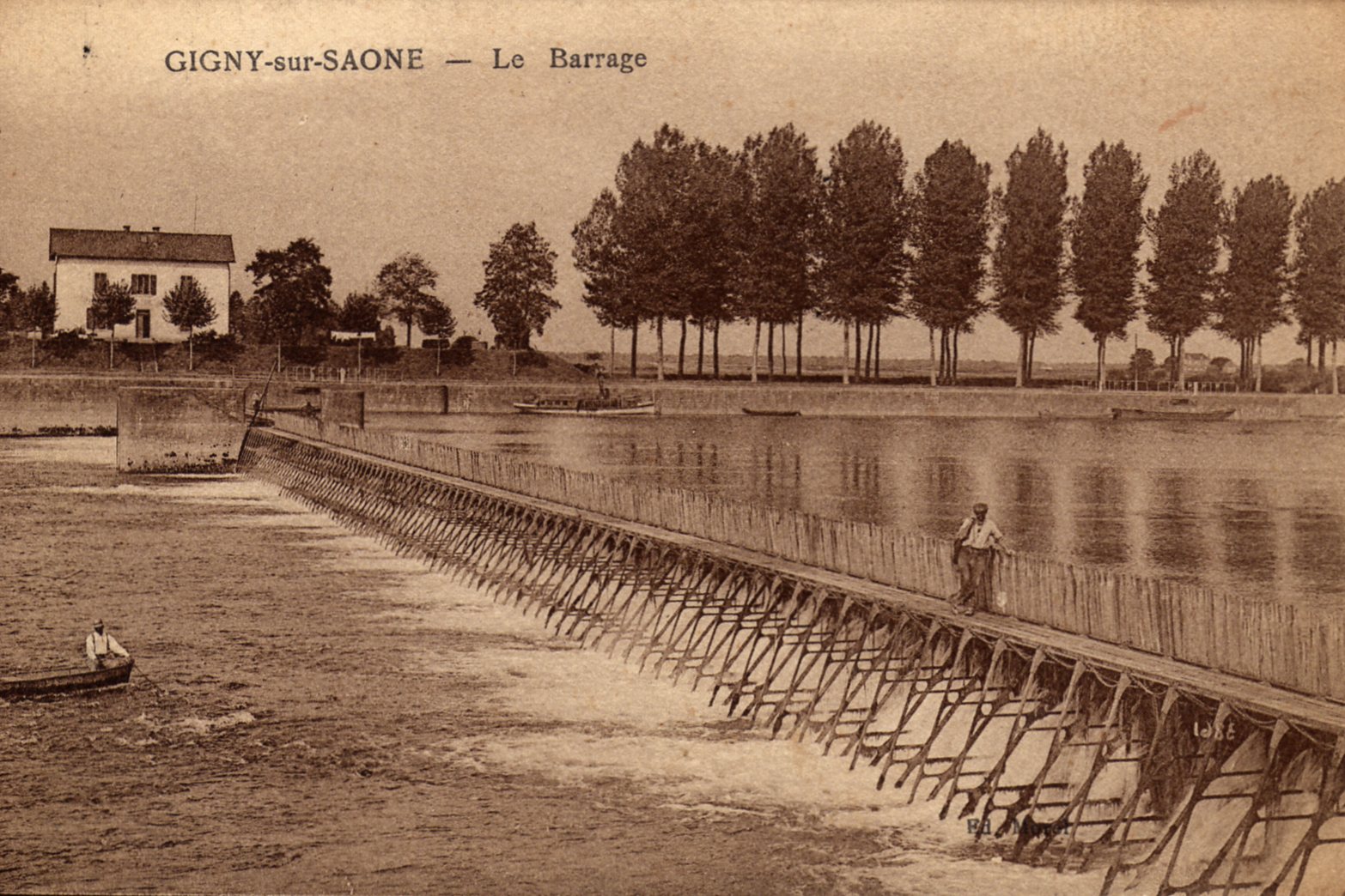 Banniere Bienvenue à GIGNY SUR SAONE